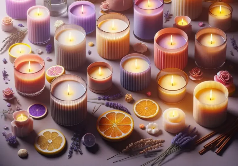 Positive Scented Candles for mental health and well-being
